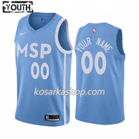 Dres Minnesota Timberwolves Prilagođeni Nike 2019-20 City Edition Swingman - Dječji